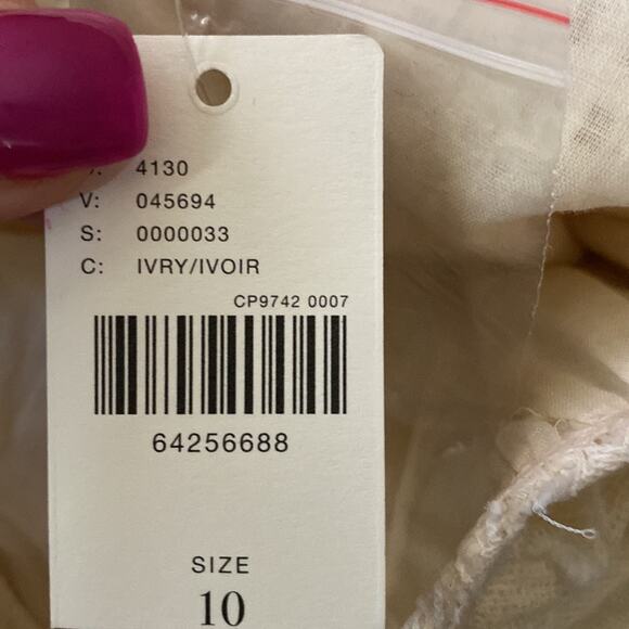 Anthropologie Verb by Pallavi Singhee Agneza Lace Maxi Dress Size 10 NWT $238 - Picture 10 of 16